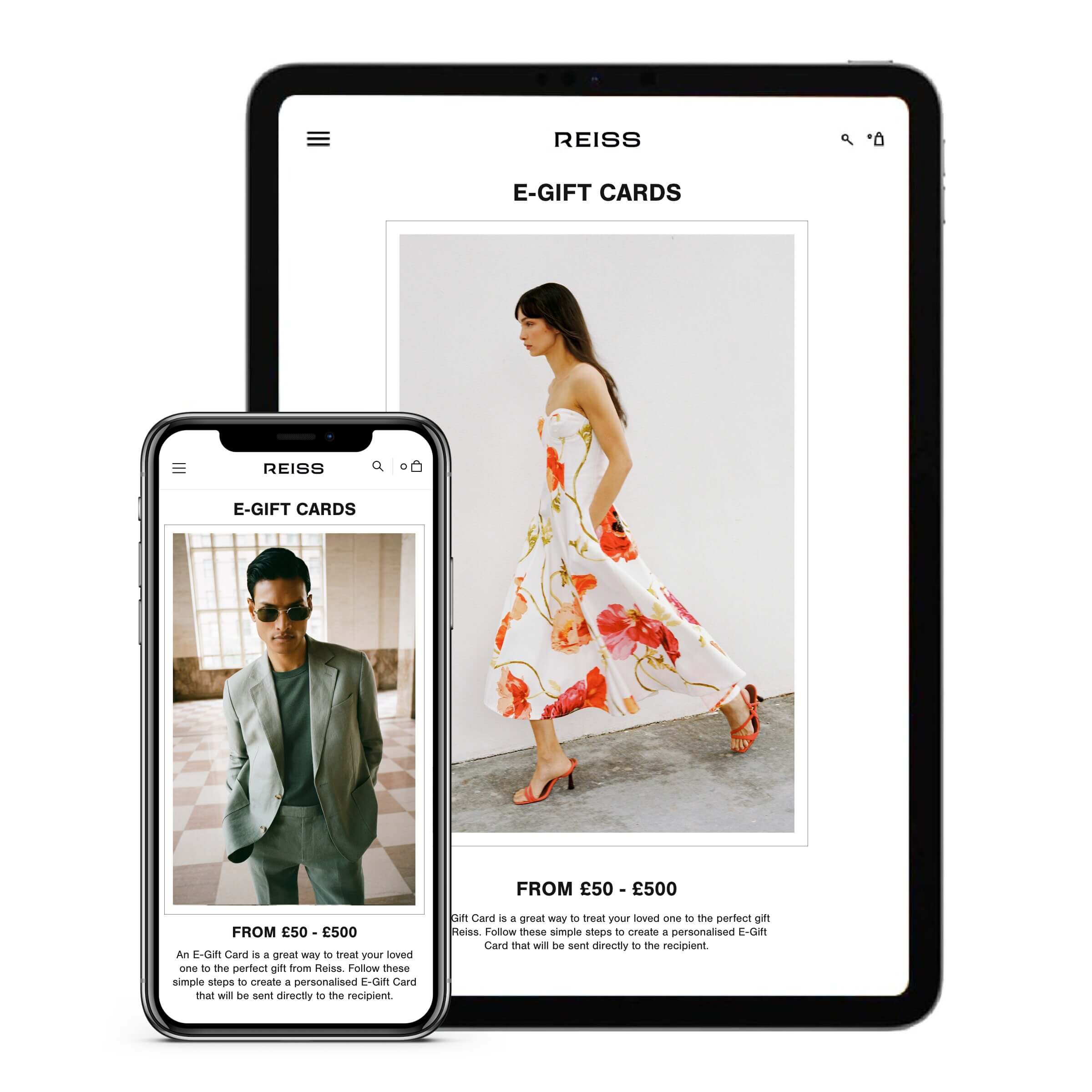 REISS GIFT CARDS
