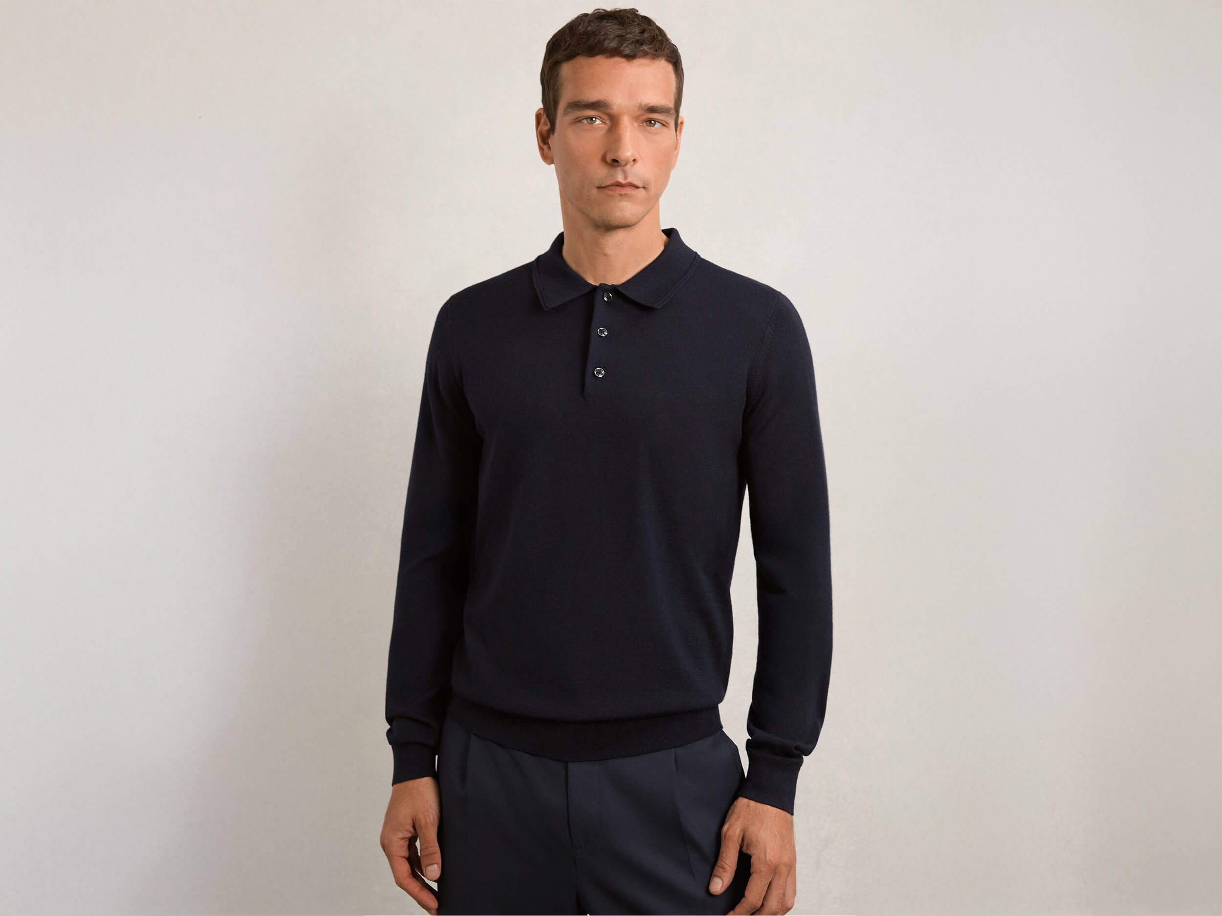 LONG SLEEVE POLOS