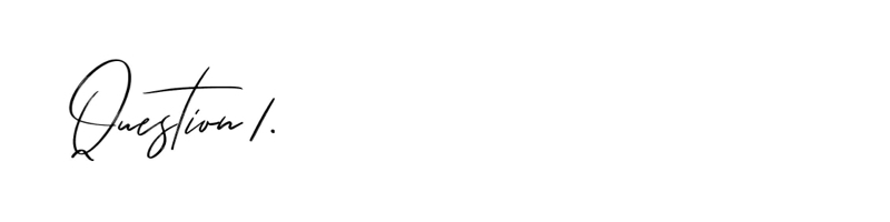 MB Question 1